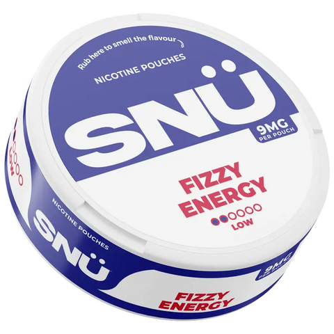 SNÜ Fizzy Energy Nicotine Pouches