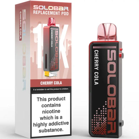 Solobar 30K Replacment Prefilled Pods
