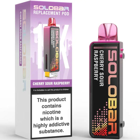 Solobar 30K Replacment Prefilled Pods