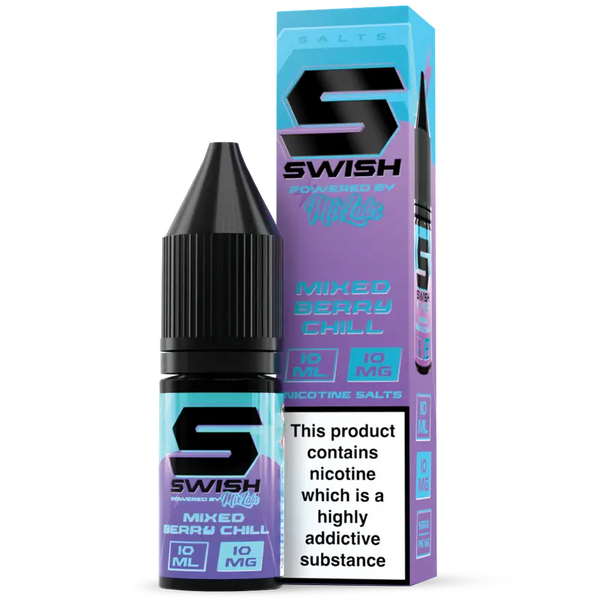 Swish X Mix Labs Mixed Berry Chill 10ml Nic Salt 10mg