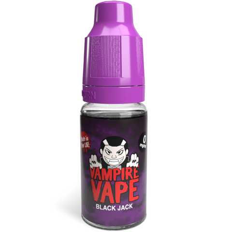 Vampire Vape 10ml 6mg Black Jack