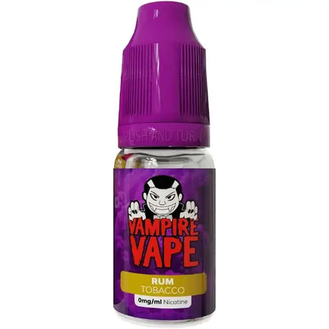 Vampire Vape 10ml 12mg Rum Tobacco