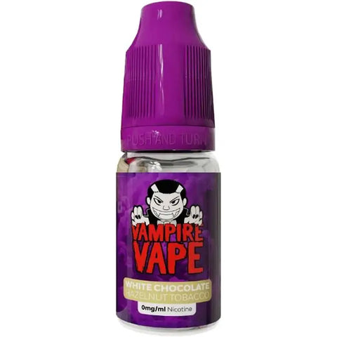 Vampire Vape 10ml 12mg White Chocolate Hazelnut Tobacco