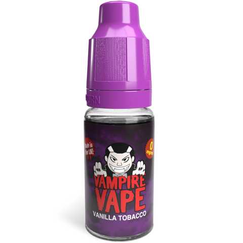 Vampire Vape 10ml 18mg Vanilla Tobacco