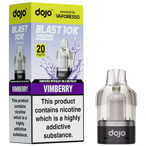 Vaporesso Dojo Blast 10K Prefilled Pods + Refill Container Vimberry
