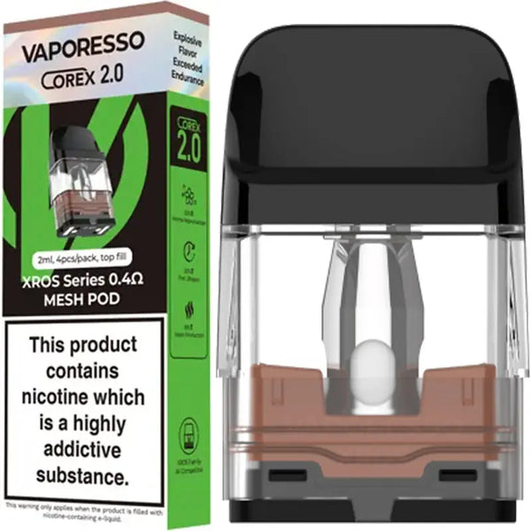 Refillable pod for Elux nic salt
