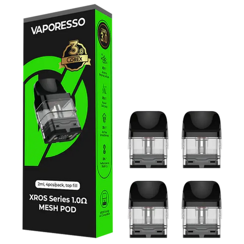 Vaporesso XROS Replacement Pods Corex 3.0 1.0ohm Mesh