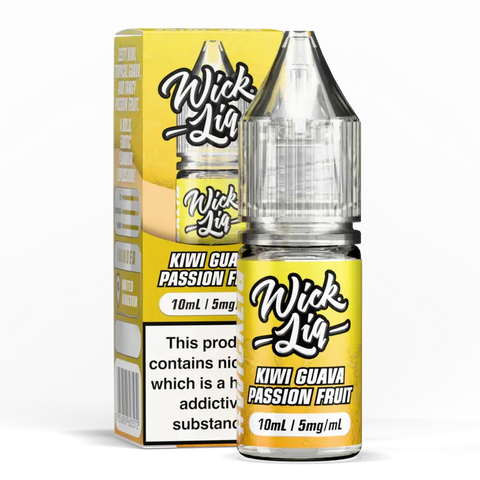 Wick Liq 10ml Nic Salts Kiwi Guava Passion Fruit 5mg