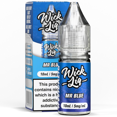 Wick Liq 10ml Nic Salts Mr Blue 5mg