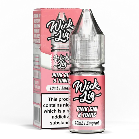 Wick Liq 10ml Nic Salts Pink Gin Tonic 5mg