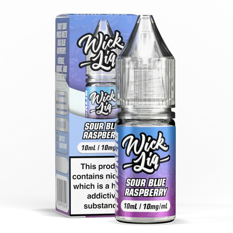 Wick Liq 10ml Nic Salts Sour Blue Raspberry 10mg