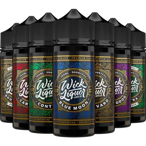 Wick Liquor 100ml Shortfill E-Liquid