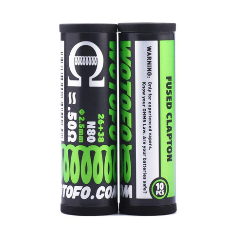 Wotofo Fused Clapton Prebuilt Coils