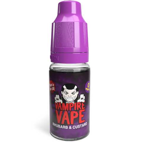Vampire Vape 10ml 3mg Rhubarb & Custard