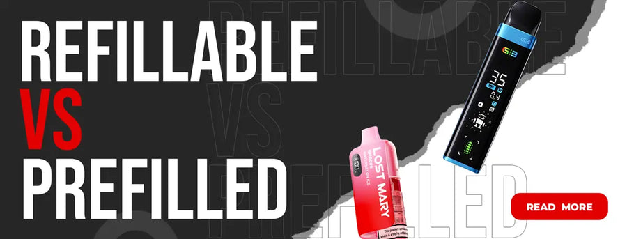 Refillable vs Prefilled Pods: What’s the Difference and Which Is Better?