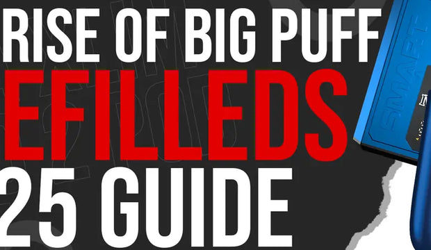 The Rise of Big Puff, Reusable & Rechargeable Vapes in the UK (2025 Guide)