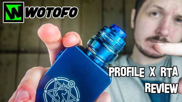 Wotofo Profile X RTA The King Of Mesh RTA Tanks!!!