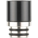 510 Metal Base Coloured Drip Tips Black