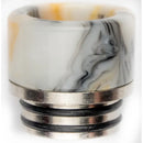 810 Metal Base Resin Drip Tips White