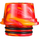 810 Resin Drip Tip Wide Orange