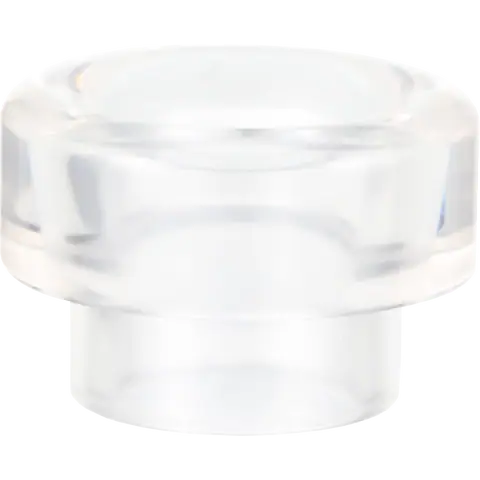 810 white transparent colour drip tip on clear background