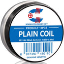 Coilology Prebuilt Sandvik Plain Coils SS316L 0.68 Ohm