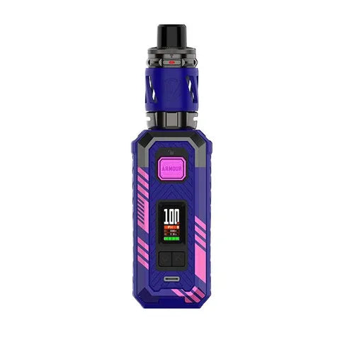 Cyber Blue Vaporesso Armour S Kit on white background