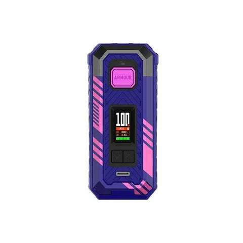 Cyber Blue Vaporesso Armour S Mod on white background