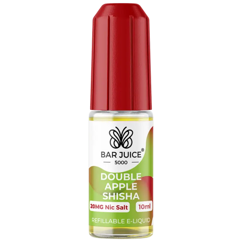 Bar Juice 5000 Double Apple Shisha Nic Salt 20mg