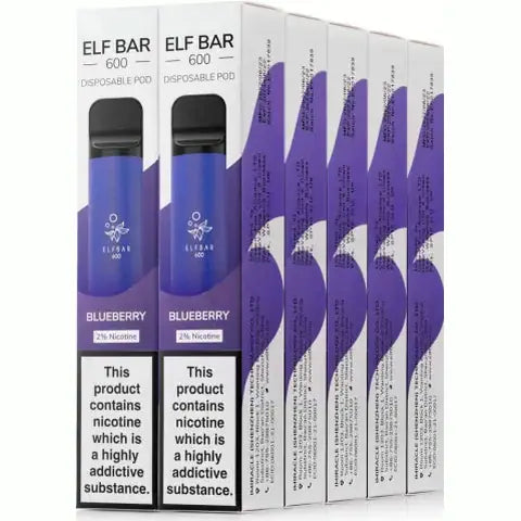 Elf Bar 600 Disposable (Box Of 10)