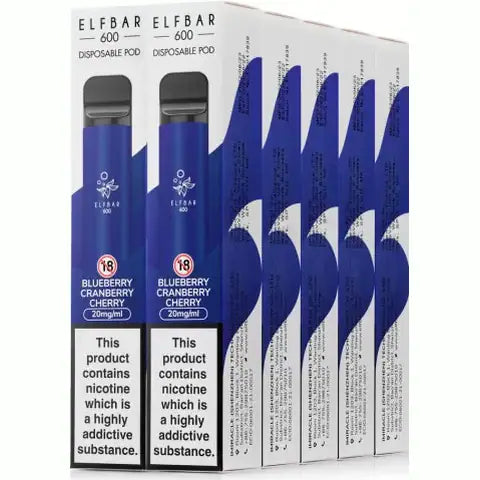 Elf Bar 600 Disposable (Box Of 10)