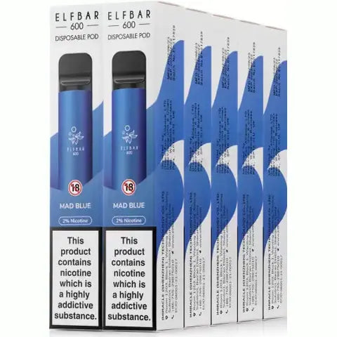 Elf Bar 600 Disposable (Box Of 10)