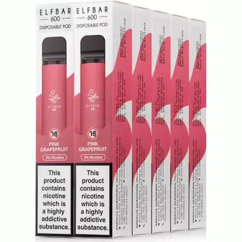 Elf Bar 600 Disposable (Box Of 10)