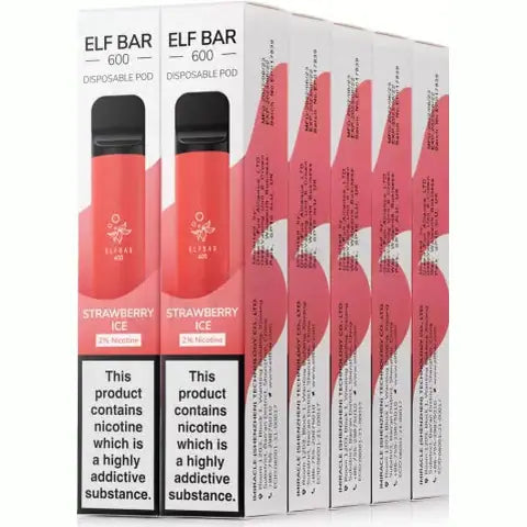 Elf Bar 600 Disposable (Box Of 10)