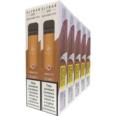 Elf Bar 600 Disposable (Box Of 10)