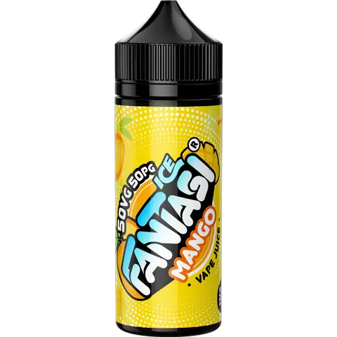 Fantasi 50/50 100ml Mango Ice Clear Background