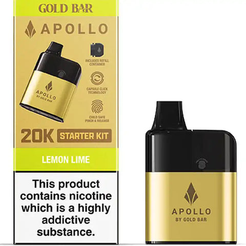 Gold Bar Apollo 20k Pod Vape Kit