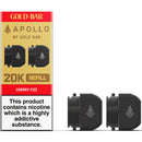 Gold Bar Apollo 20k Prefilled Pods Cherry Fizz