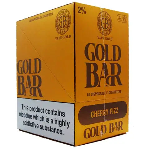 Gold Bar Disposables (Box Of 10)