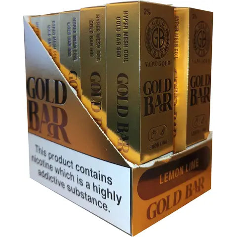 Gold Bar Disposables (Box Of 10)