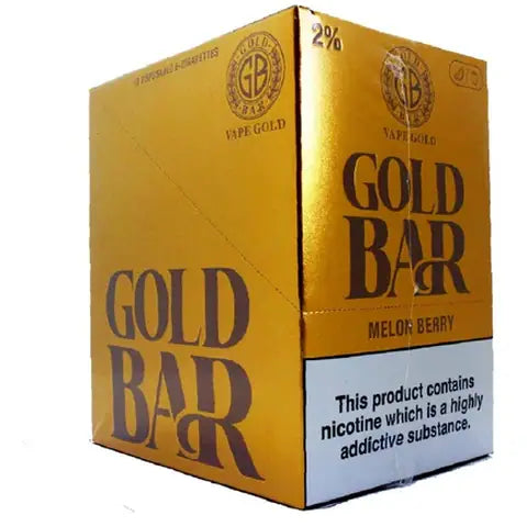 Gold Bar Disposables (Box Of 10)