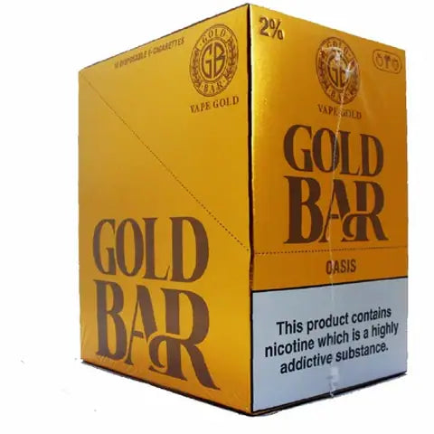 Gold Bar Disposables (Box Of 10)