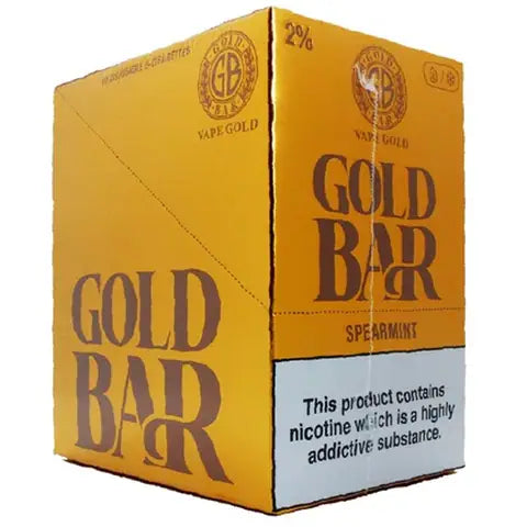 Gold Bar Disposables (Box Of 10)