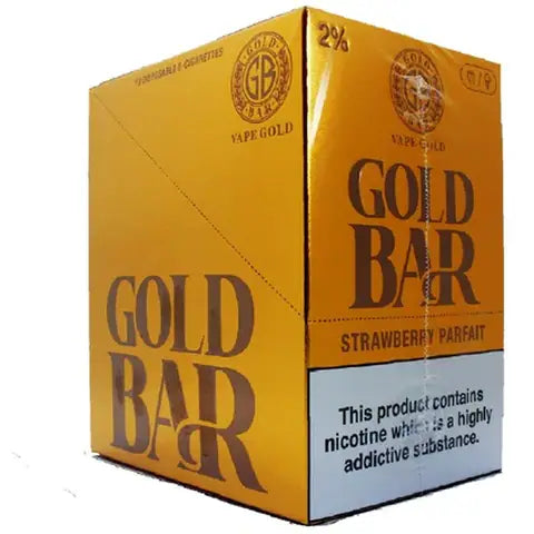 Gold Bar Disposables (Box Of 10)