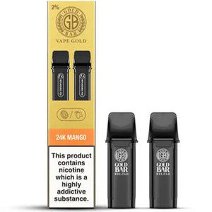 Gold Bar Reload Replacement Pods 24K Mango