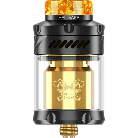 Hellvape Dead Rabbit 3 RTA 6th Anniversary Edition Front Side Dead Rabbit Logo On White Background