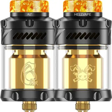 Hellvape Dead Rabbit 3 RTA 6th Anniversary Edition On White Background