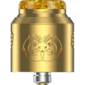 Hellvape Drop Dead 2 RDA Gold on clear background