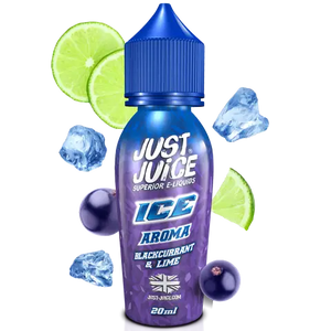 Just Juice Ice Aroma Longfill 20ml Blackcurrant & Lime