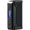 lve therion ii dna250c box mod black front on clear background